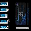 برچسب پوششی ماهوت مدل BUGATTI-FullSkin مناسب برای گوشی موبایل آنر 8S