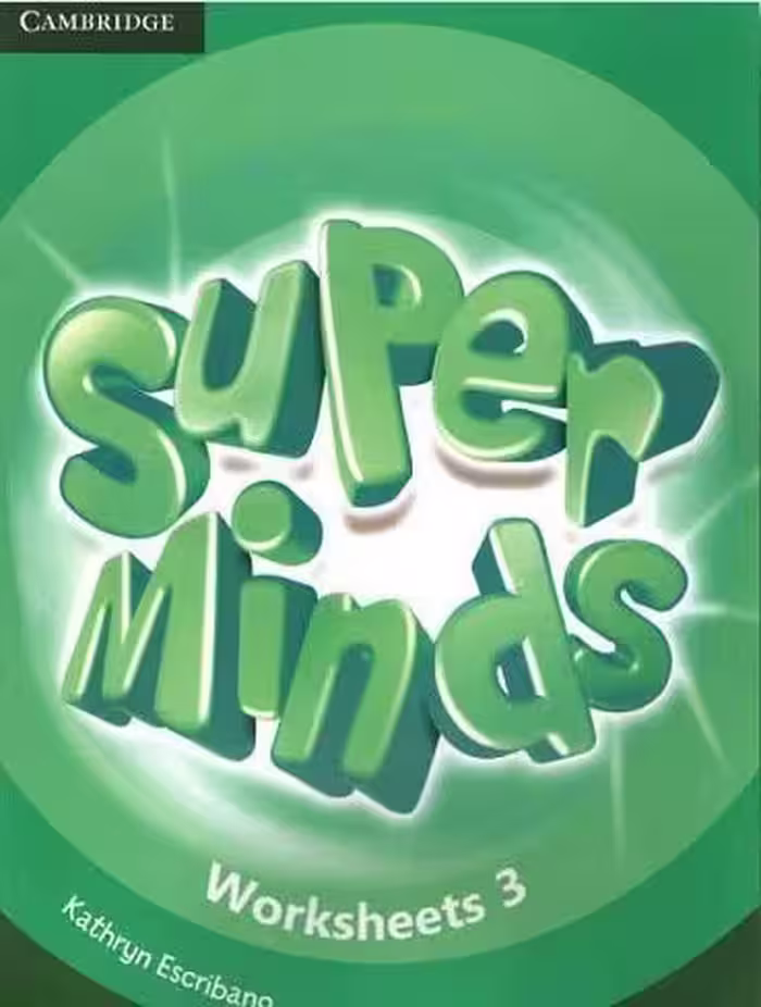 کتاب Super minds 3 Worksheets