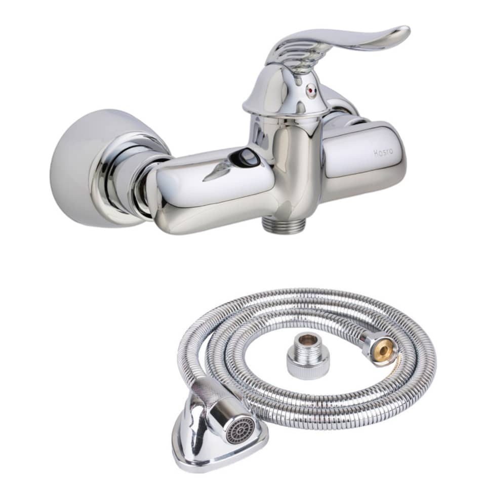 شیر سرویس بهداشتی کسری مدل رایان به همراه شلنگ توالت