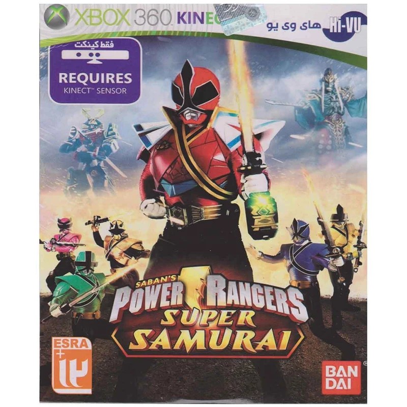 بازی کینکت POWER RANGERS SUPER SAMURAI مخصوص ایکس باکس 360