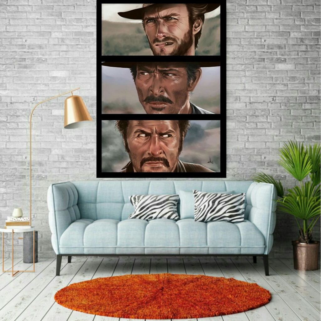 تابلو بوم طرح کابوی کد BH692