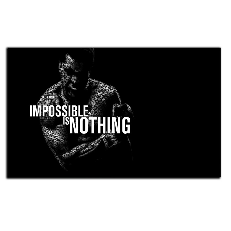 تابلو شاسی بکلیت طرح ورزشی و انگیزشی محمد علی کلی مدل SH-S6416 | دنیای قاب