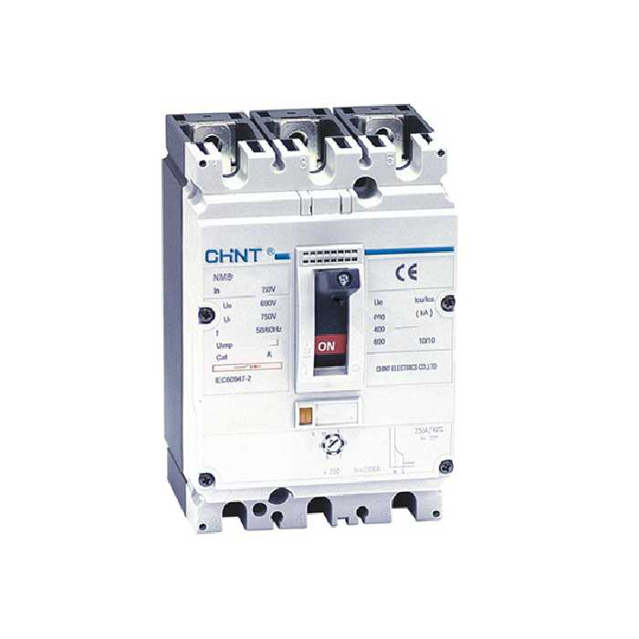 کلید اتوماتیک قابل تنظیم 25 آمپر چانت مدل NM8-125S