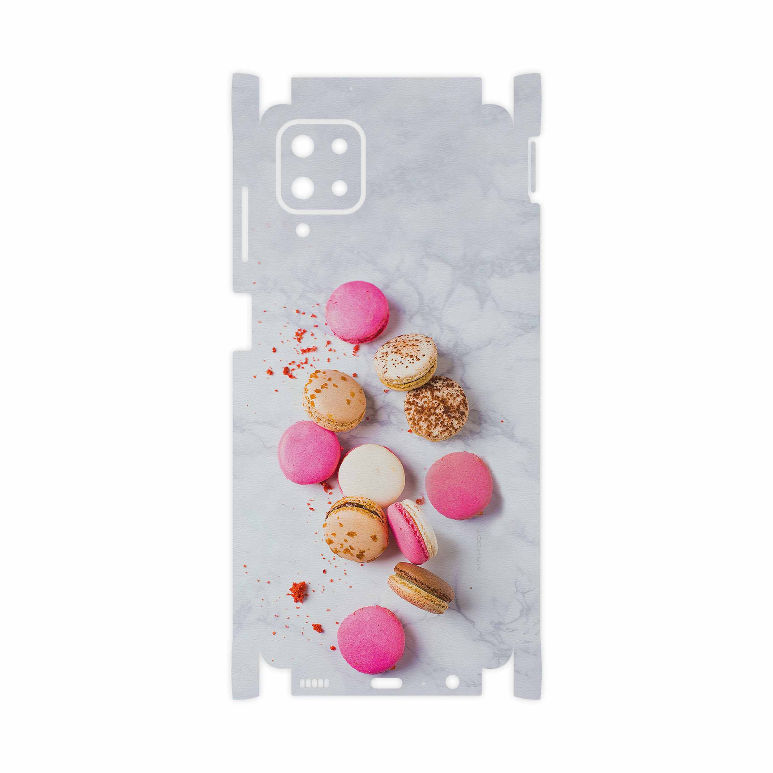 برچسب پوششی ماهوت مدل Macaron-cookie-FullSkin مناسب برای گوشی موبایل سامسونگ Galaxy A12 Nacho