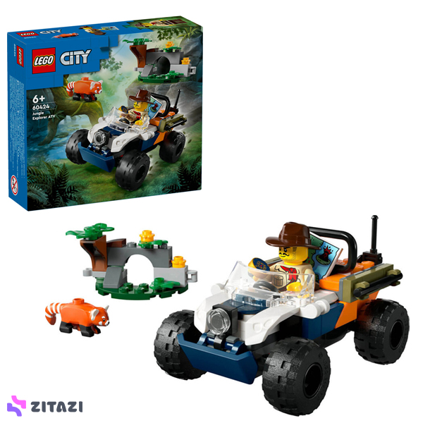 لگو سری سیتی مدل Jungle Explorer ATV کد 60424