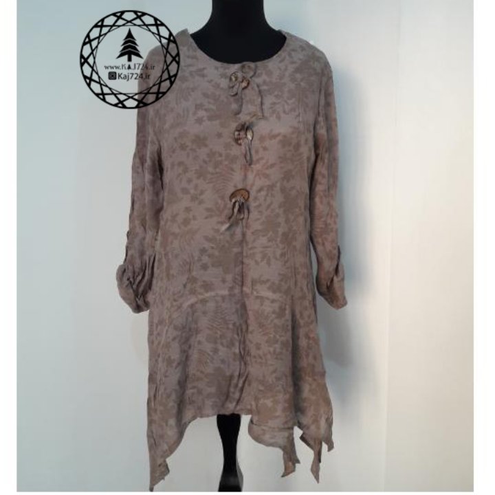  ارسال رایگان مانتو زنانه جلو بسته سایز  ایکس لارج  کد t22