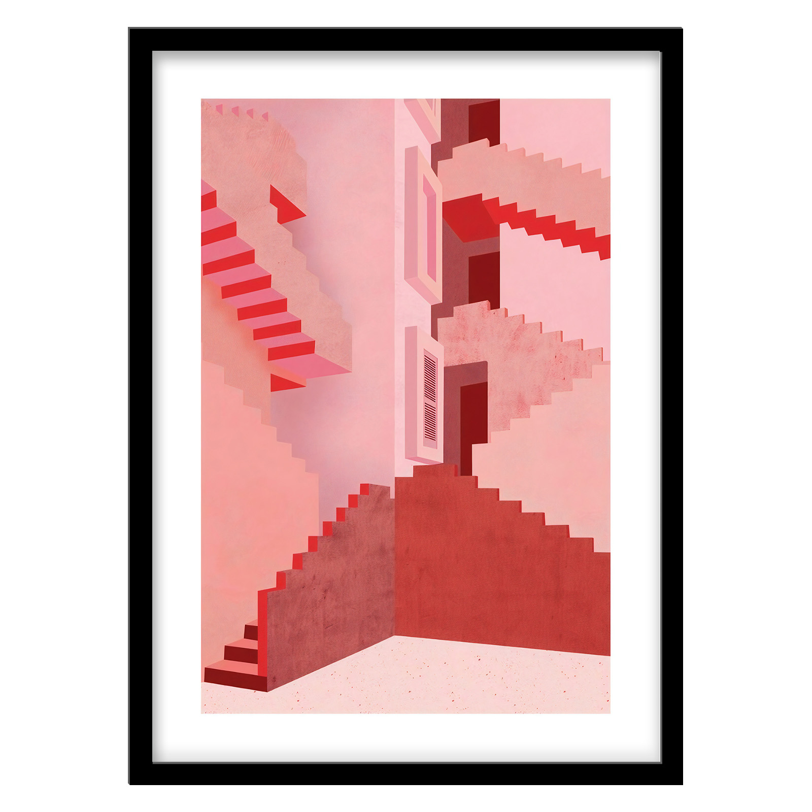 تابلو فورنیمو مدل ایلوستریشن آرت مینیمال و مدرن پله کد 086B