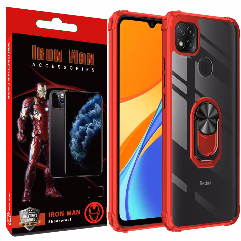 کاور آیرون من مدل HeroMan مناسب برای گوشی موبایل شیایومی Redmi 9C