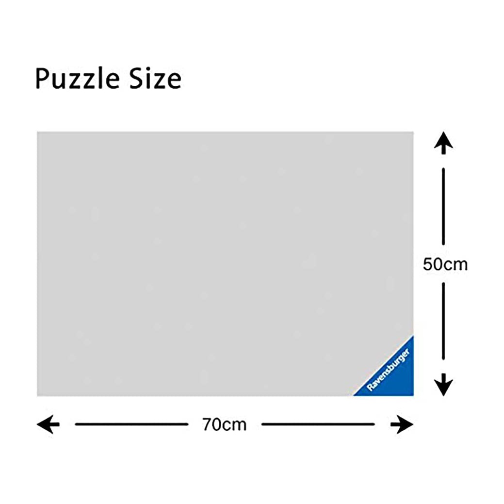 پازل 1000 تکه راونزبرگر مدل Mysterious Castle Library کد 17101