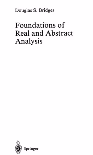 خرید و دانلود نسخه کامل کتاب Foundations Of Real And Abstract Analysis