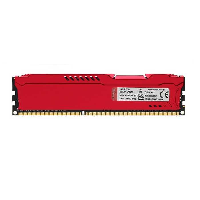 رم دسکتاپ DDR3 تک کاناله 1600 مگاهرتز CL10 هایپرایکس مدل PCSPECIALIST-RED ظرفیت 8 گیگابایت