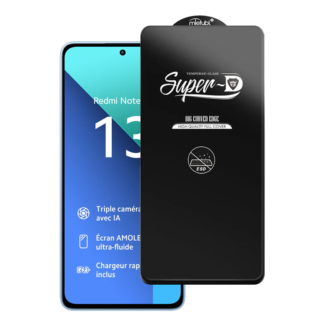 خرید و قیمت گلس گوشی شیائومی Redmi Note 13 5G مدل Super D