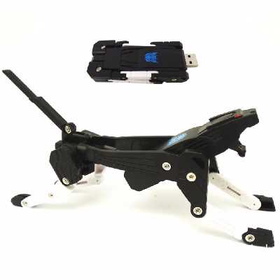 فلش مموری پرلیت یو اس بی مدل ربات ترنسفورمر ظرفیت 128 گیگابایت