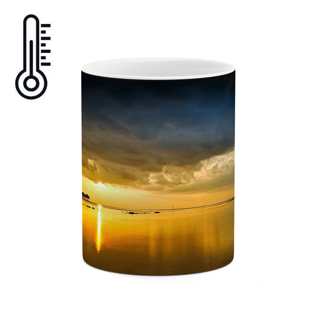 ماگ حرارتی طرح منظره زیبا  مدل mgph13459