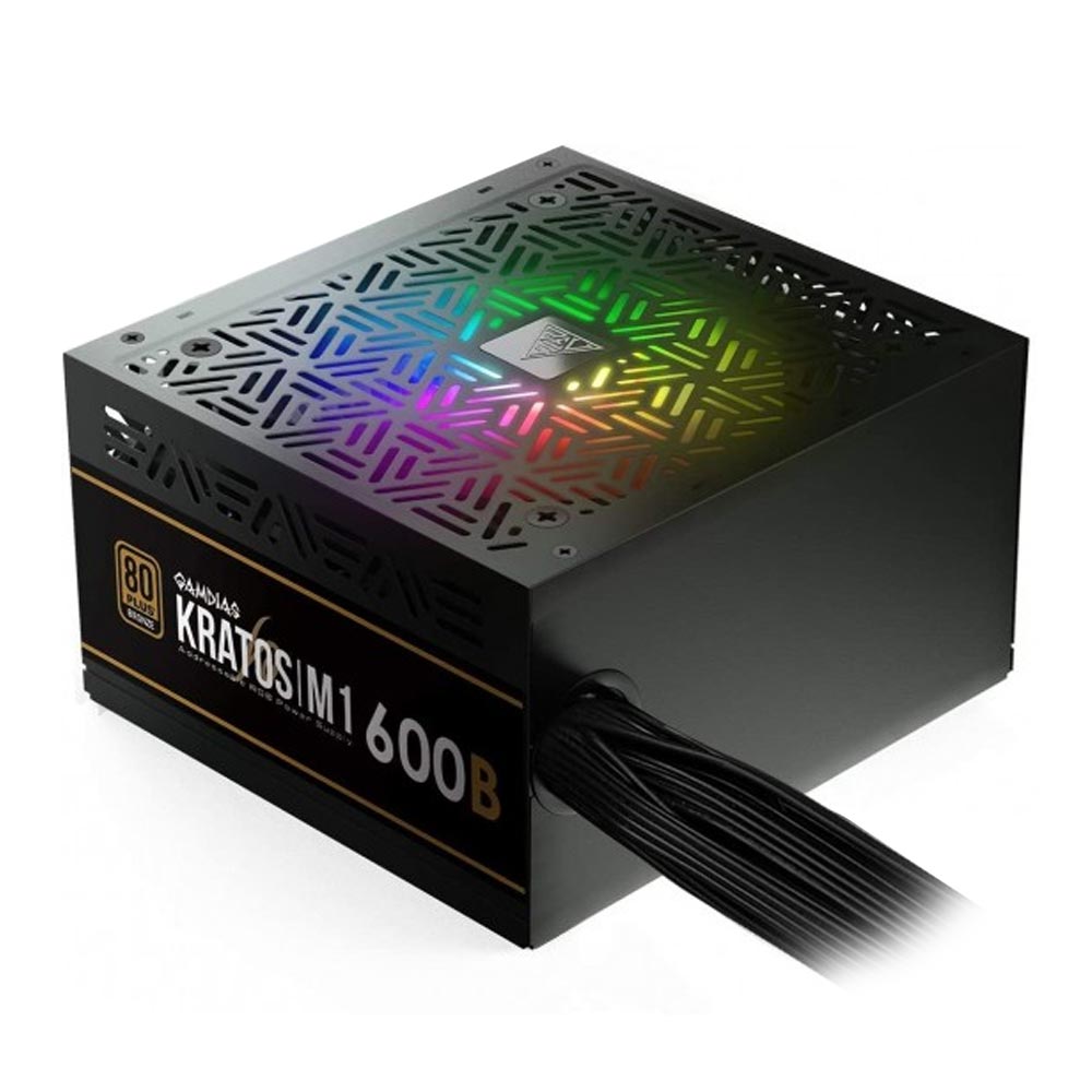 منبع تغذیه کامپیوتر گیم دیاس مدل KRATOS M1 600B - فروشگاه اینترنتی سیب سبز