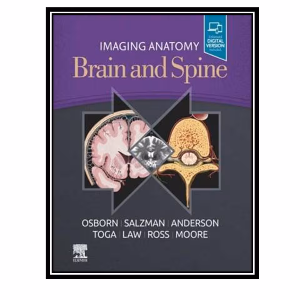 تاب Imaging Anatomy Brain and Spine اثر جمعی از نویسندگان انتشارات مؤلفین طلایی