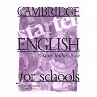 Cambridge English For Schools Starter Teachers Book کتاب