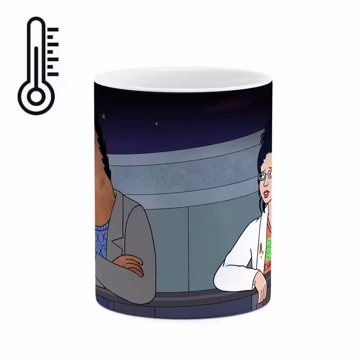ماگ حرارتی طرح انیمیشن BoJackHorseman مدل mgph12067