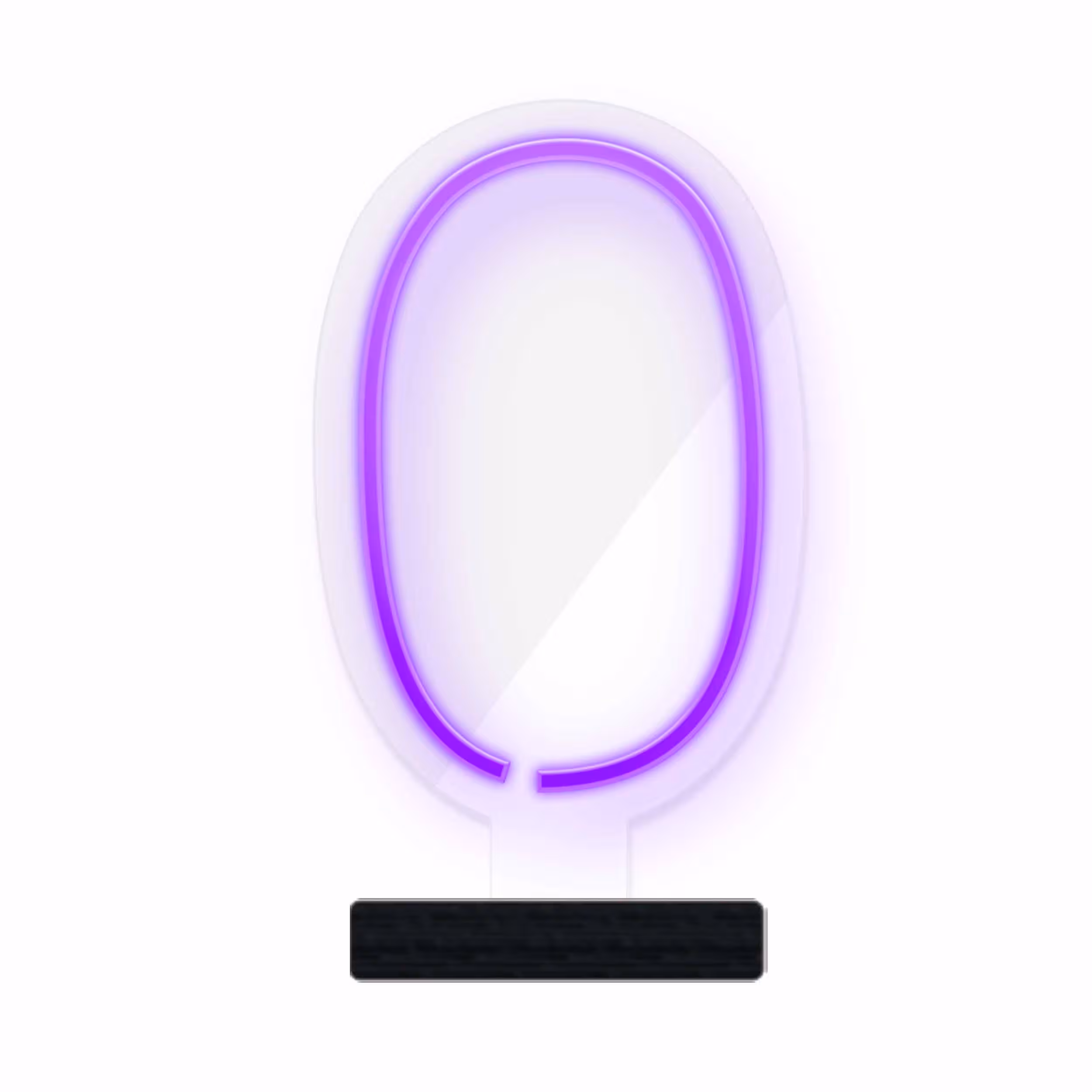 چراغ رومیزی ریموت دار مدل ZERO-GL_PR-GLASS