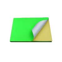 لیبل سبز براق سایز A4