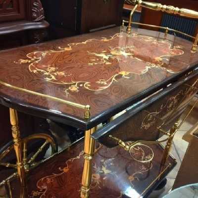 میز پذیرایی مدل کالسکه