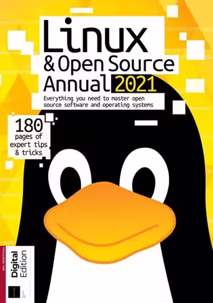 خرید و دانلود نسخه کامل کتاب Linux &amp; Open Source Annual 2021: Everything You Need to Master Open Source Software and Operating Systems