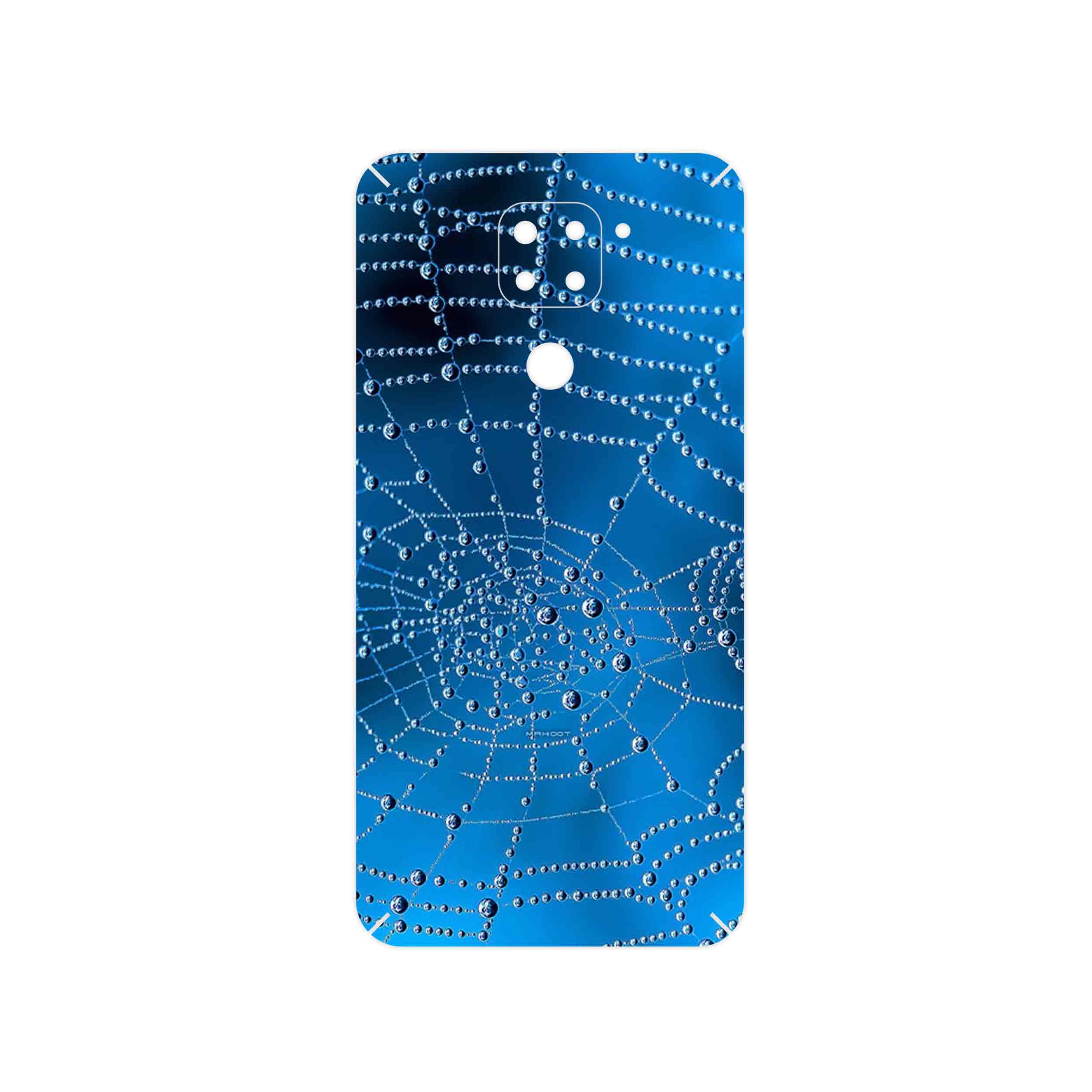 برچسب پوششی ماهوت مدل Spider web مناسب برای گوشی موبایل شیائومی Redmi 10X