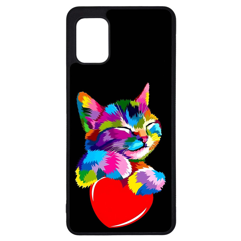 کاور طرح گربه کد G-041 مناسب برای گوشی موبایل سامسونگ Galaxy A31 | دیجی قاب دونی