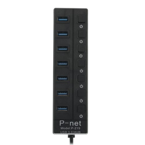 هاب USB 30 هفت پورت پی نت مدل پی 219 (آکبند)
