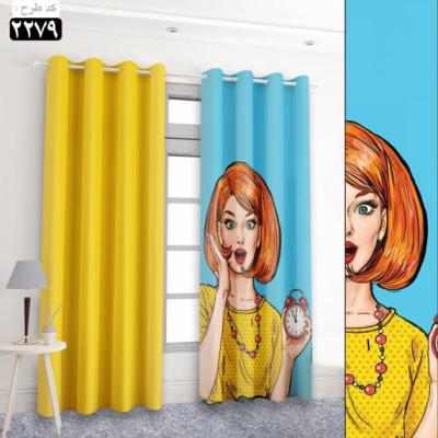 پرده تصویری طرح شارلوت