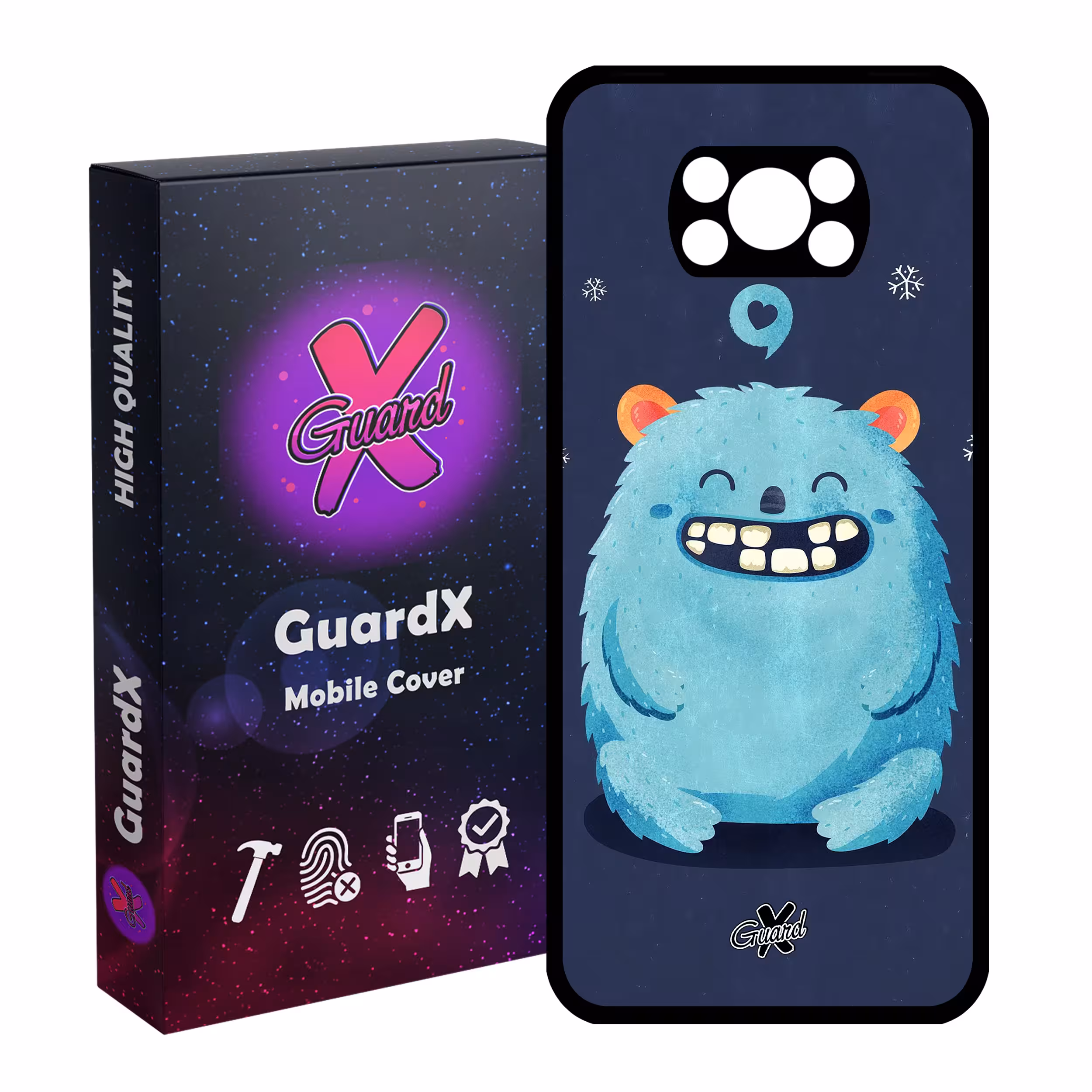 کاور گارد ایکس طرح Pet مدل Glass10188 مناسب برای گوشی موبایل شیائومی Poco X3 Pro