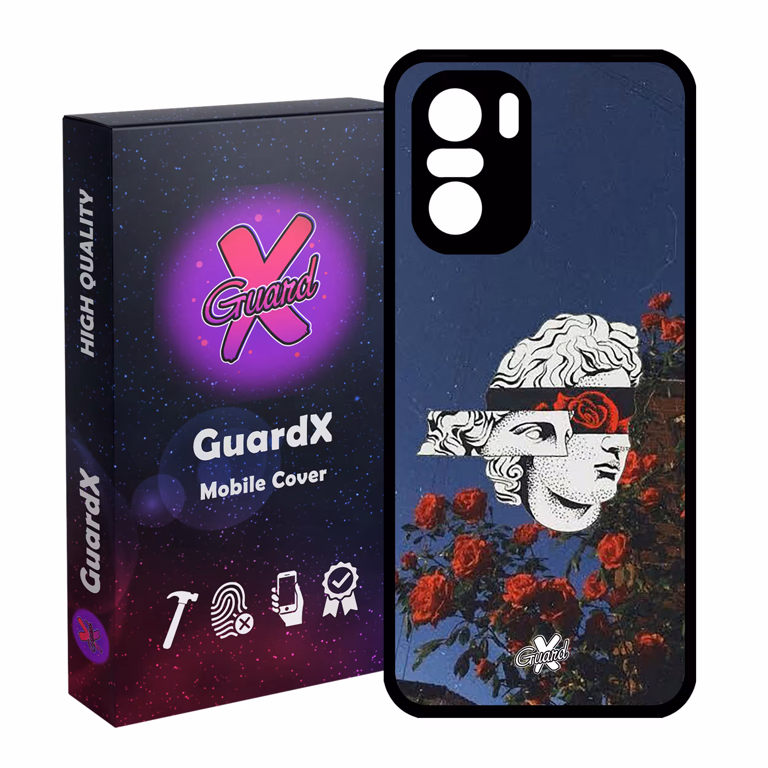 کاور گارد ایکس طرح Art مدل Glass10010 مناسب برای گوشی موبایل شیائومی Poco F3/MI 11X/MI 11X Pro/Redmi K40/K40 Pro