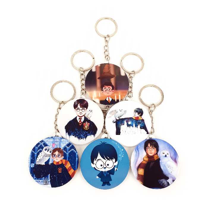 جاکلیدی خندالو طرح هری پاتر کد 162A مجموعه 6 عددی
