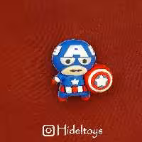 سرمدادی سیلیکونی فانتزی مدل Captain america کاپیتان آمریکا مجموعه انتقام جویان