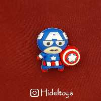 سرمدادی سیلیکونی فانتزی مدل Captain america کاپیتان آمریکا مجموعه انتقام جویان