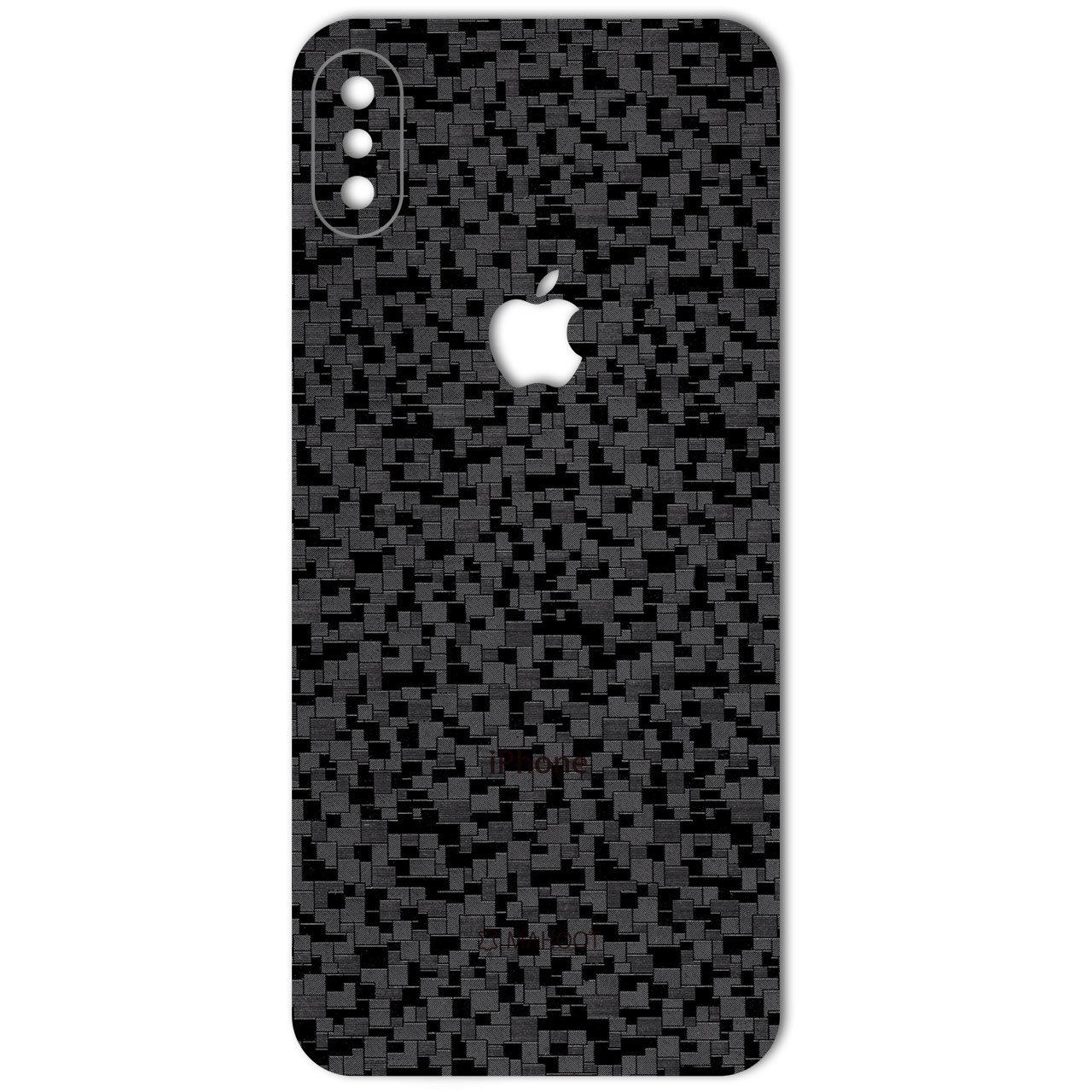 برچسب پوششی ماهوت مدل Silicon Texture مناسب برای گوشی iPhone X