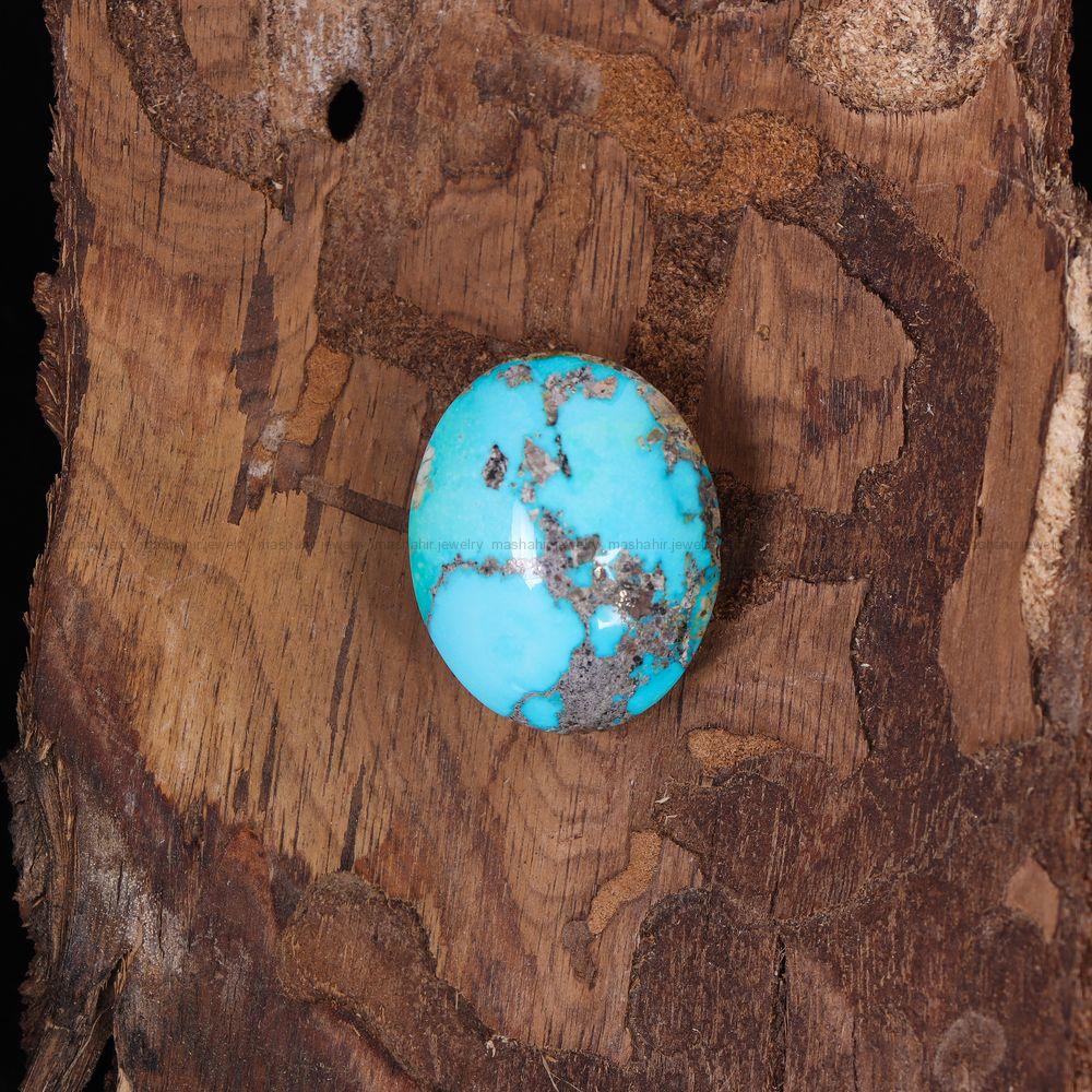 نگین فیروزه شجری کد 11464 - جواهری مشاهیر