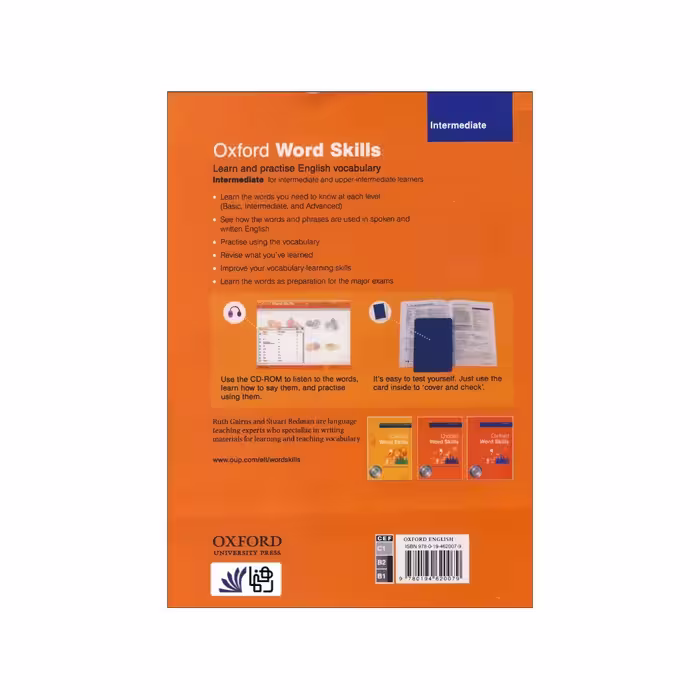 کتاب Oxford Word Skills اثر Ruth Gairns and Stuart Redman انتشارات رهنما 3جلدی