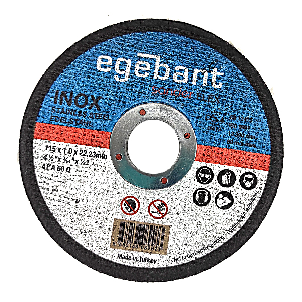 سنباده دیسکی اگبانت مدل INOX - 41A60Q 