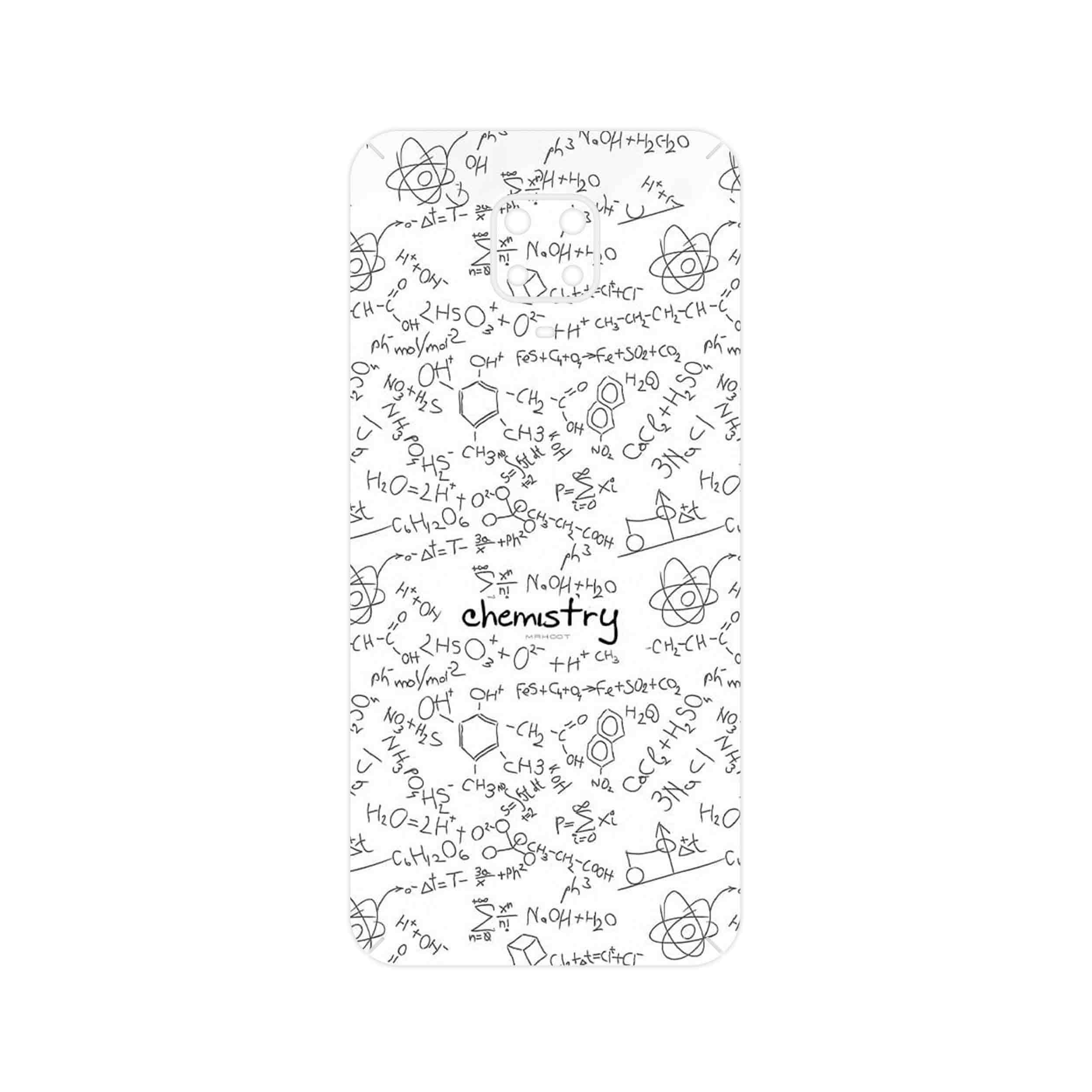 برچسب پوششی ماهوت مدل Chemistry Science مناسب برای گوشی موبایل شیائومی Redmi Note 9 Pro