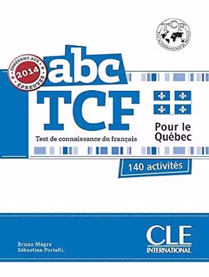 کتاب زبان ABC TCF pour le Quebec   CD رنگی