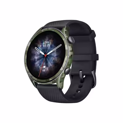 برچسب ماهوت طرح Army_Green_Pixel مناسب برای ساعت هوشمند شیائومی Amazfit GTR 3 Pro