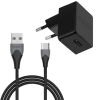 شارژر دیواری انرجایزر مدل AC1Q3EUUC23 به همراه کابل تبدیل USB-C