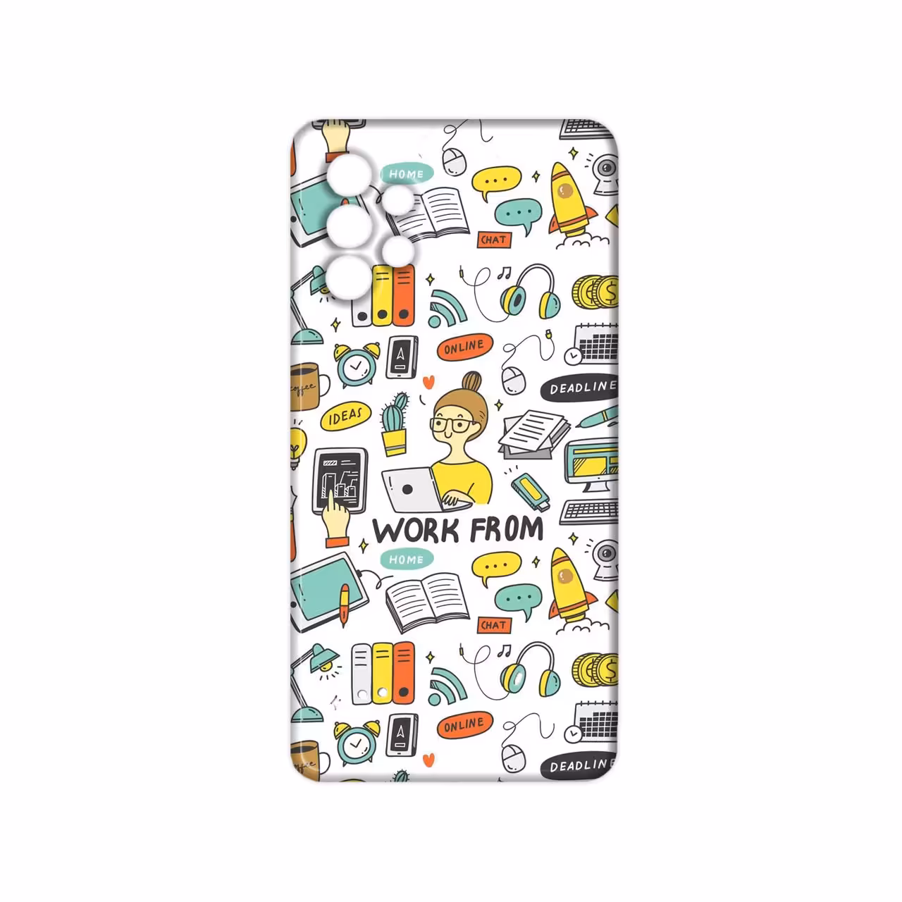 کاور مدل کارمند کد 034 مناسب برای گوشی موبایل سامسونگ galaxy A13 4G 