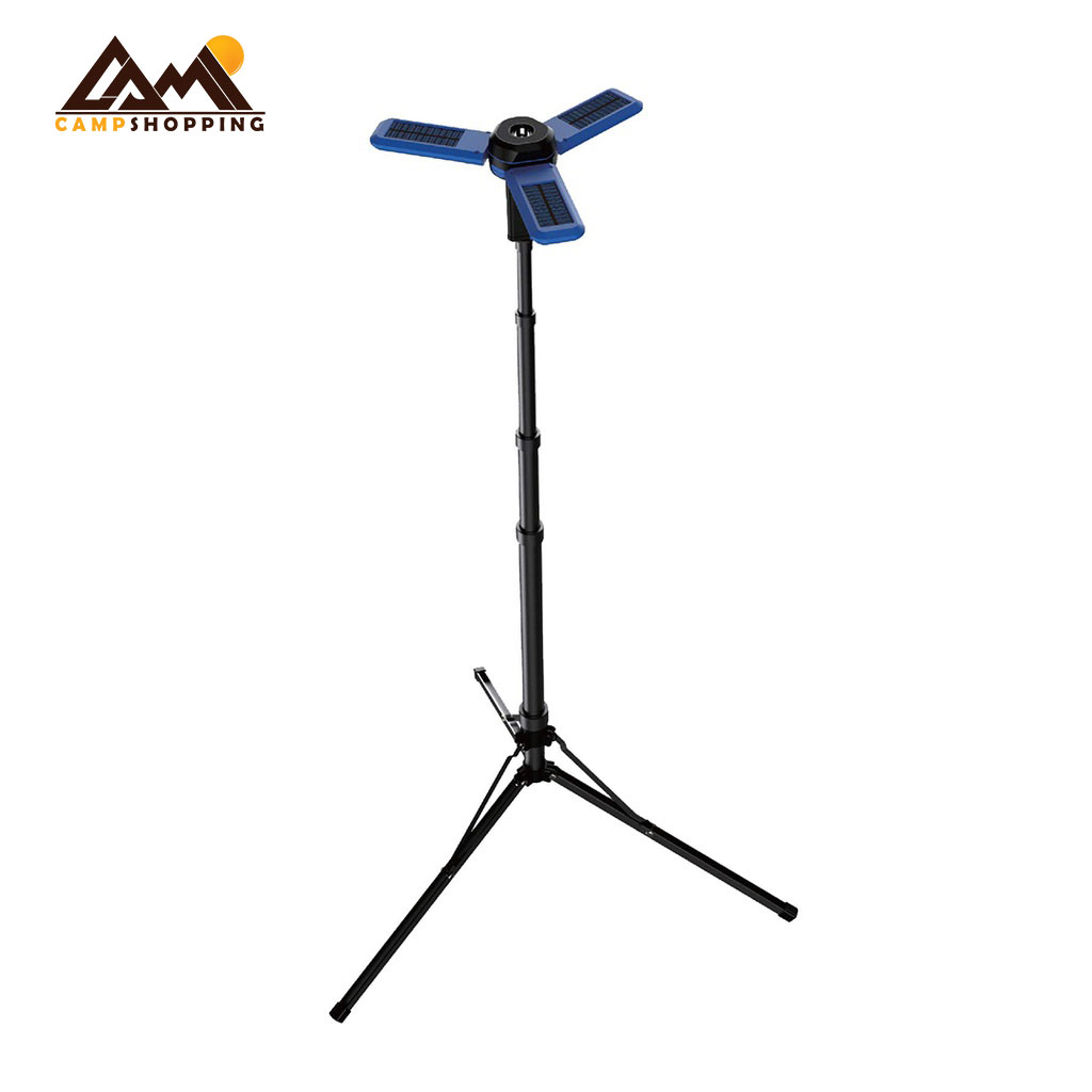 فیش لایت سولار 3 پنل پاورولوجی مدل CAMPING LIGHT کد PWCSFTLDL