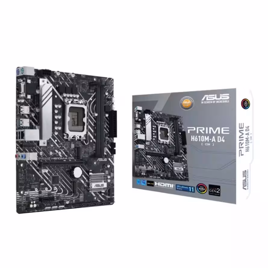 خرید مادربرد ایسوس MotherBoard Prime H610M-A D4 با بهترین قیمت