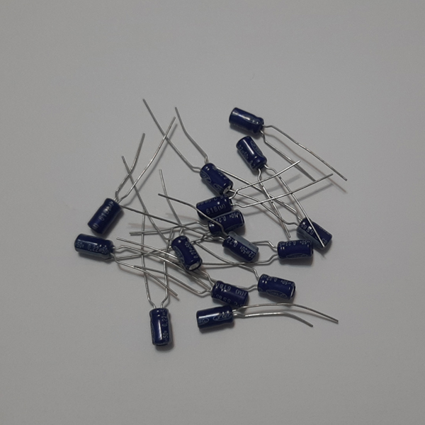 خازن 0.22 میکروفاراد مدل SS50V بسته 15 عددی