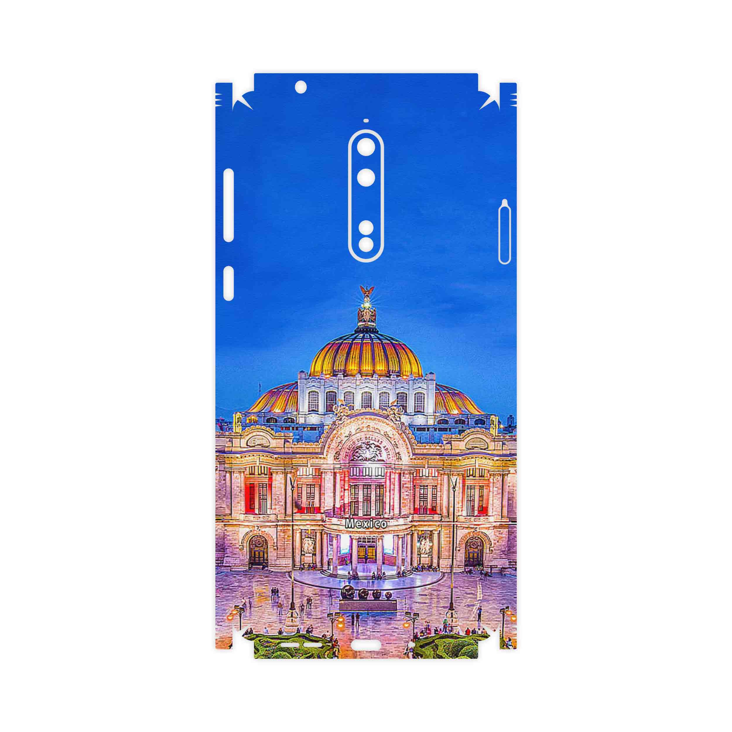 برچسب پوششی ماهوت مدل Mexico City-FullSkin مناسب برای گوشی موبایل نوکیا 8