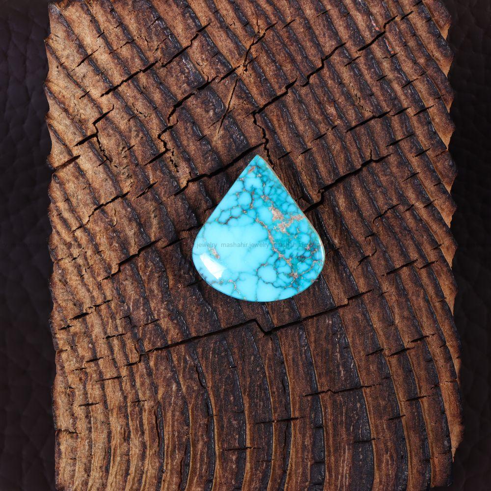 نگین فیروزه شجری کد 11527 - جواهری مشاهیر