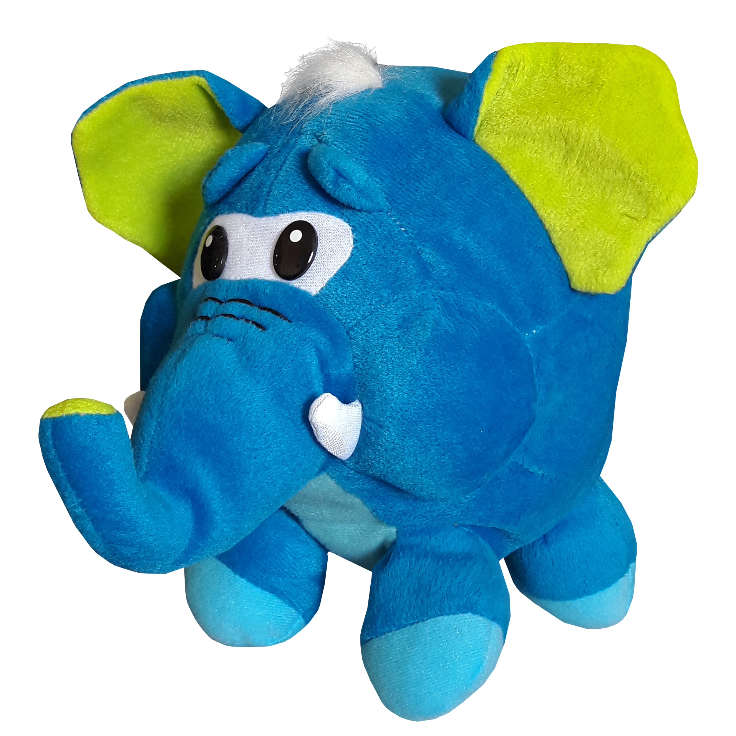 عروسک طرح فیل مدل چاق کد 613 ارتفاع 18 سانتی متر